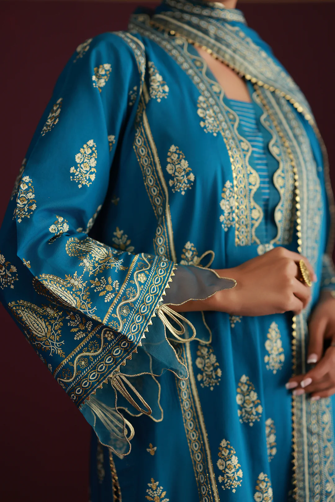 Shirt Shalwar Dupatta - 0434 - Image 5