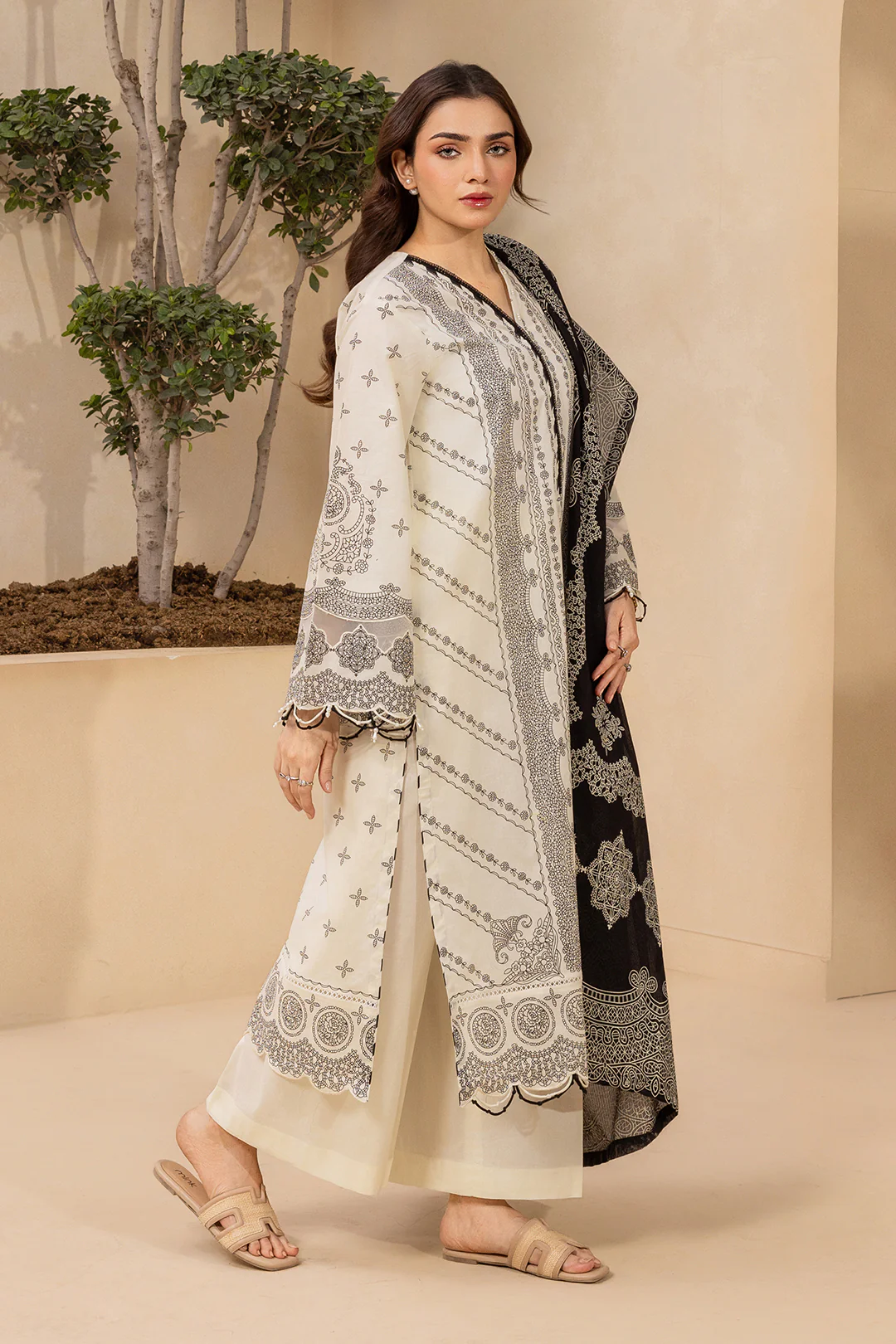Shirt Shalwar Dupatta - 0440 - Image 6
