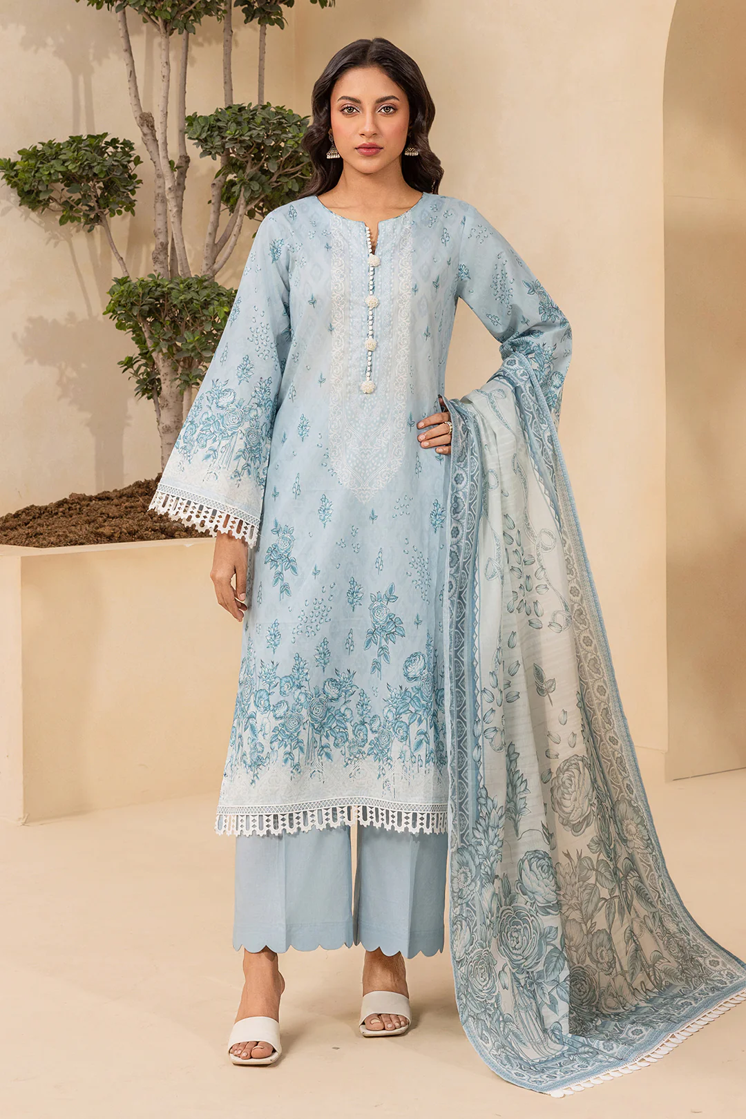 Shirt Shalwar Dupatta - 0475 - Image 5