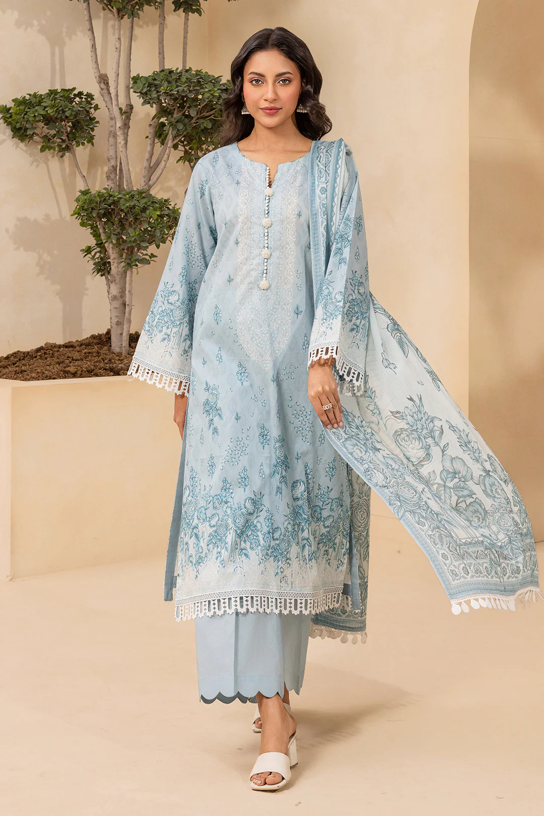 Shirt Shalwar Dupatta - 0475 - Image 7