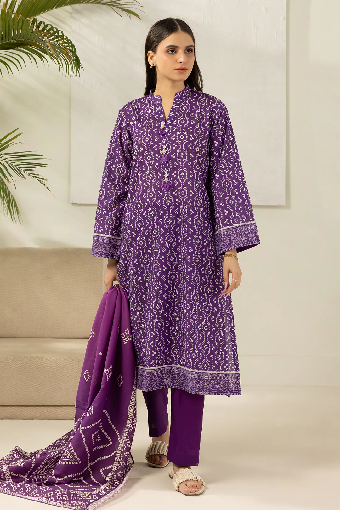 Shirt Shalwar Dupatta - 0488 - Image 3