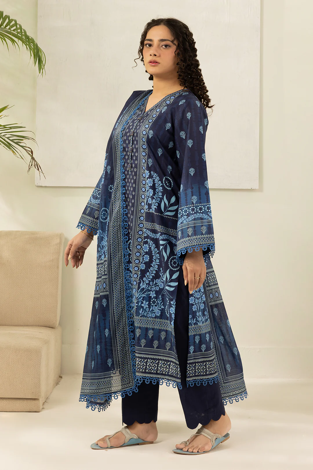 Shirt Shalwar Dupatta - 0493 - Image 7