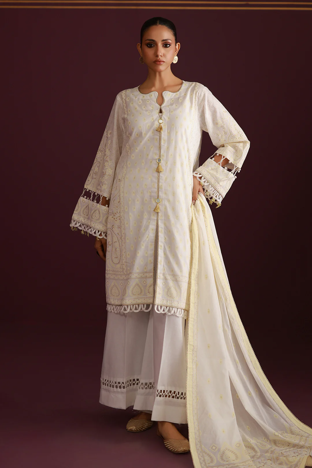 Shirt Shalwar Dupatta - 0494 - Image 3