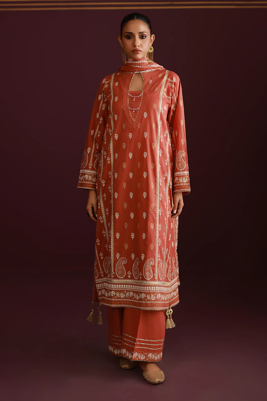 Shirt Shalwar Dupatta - 0496 - Image 2