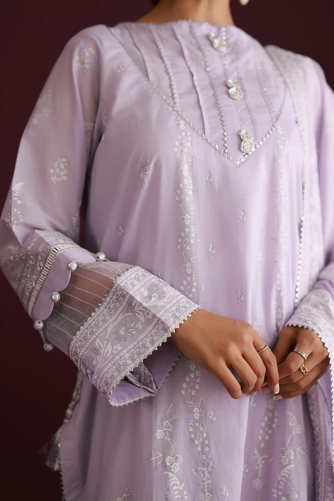 Shirt Shalwar Dupatta - 0498 - Image 3