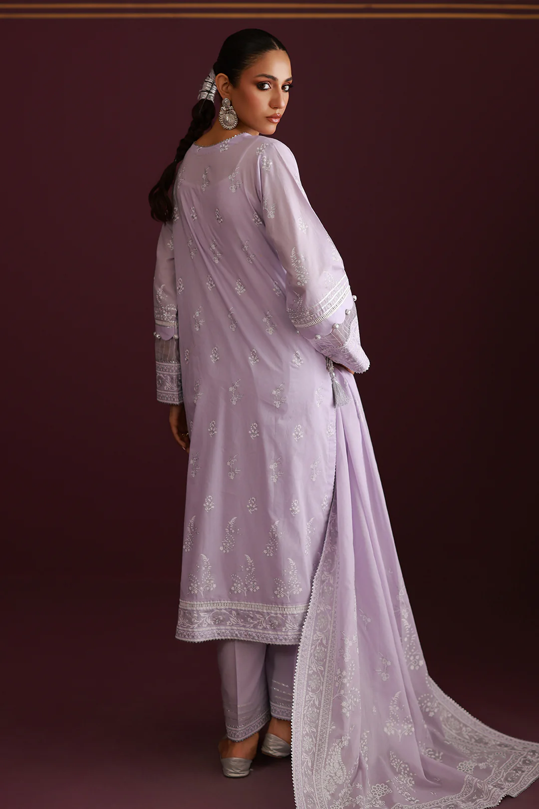 Shirt Shalwar Dupatta - 0498 - Image 6