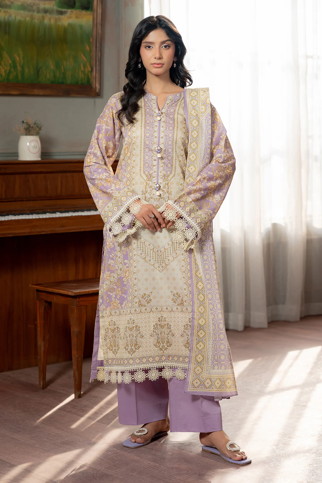 Shirt Shalwar Dupatta - 0535 - Image 2