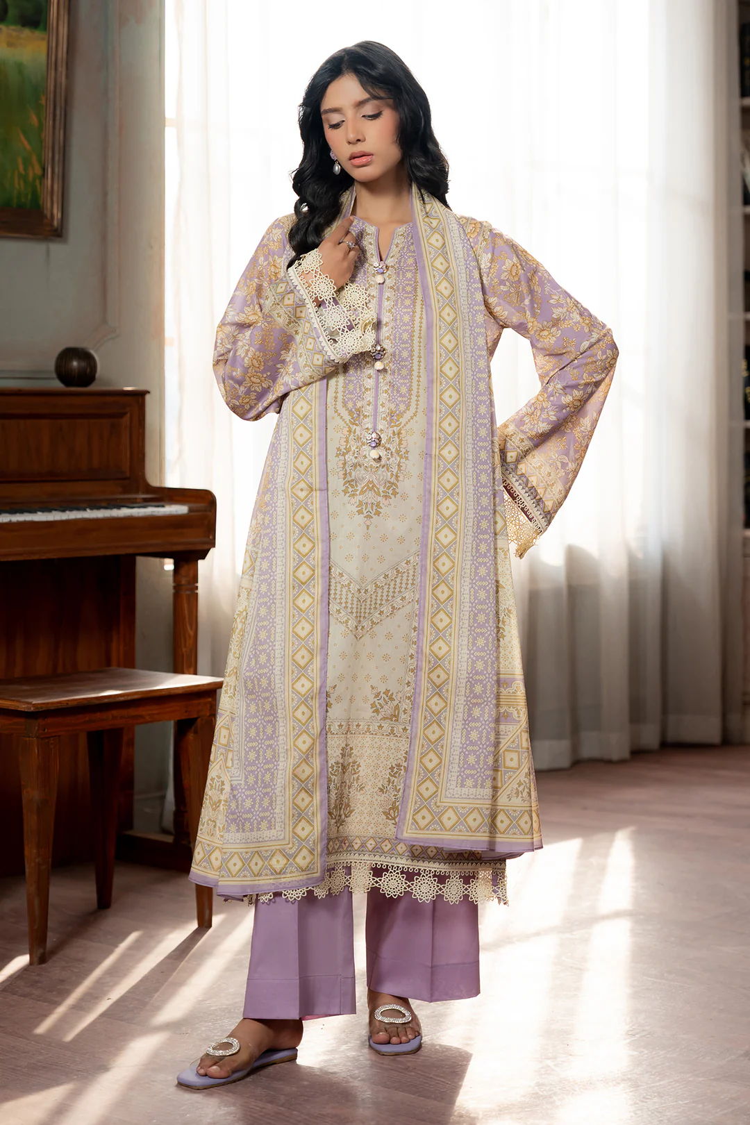 Shirt Shalwar Dupatta - 0535 - Image 4