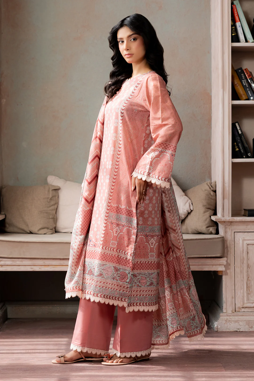 Shirt Shalwar Dupatta - 0537 - Image 6