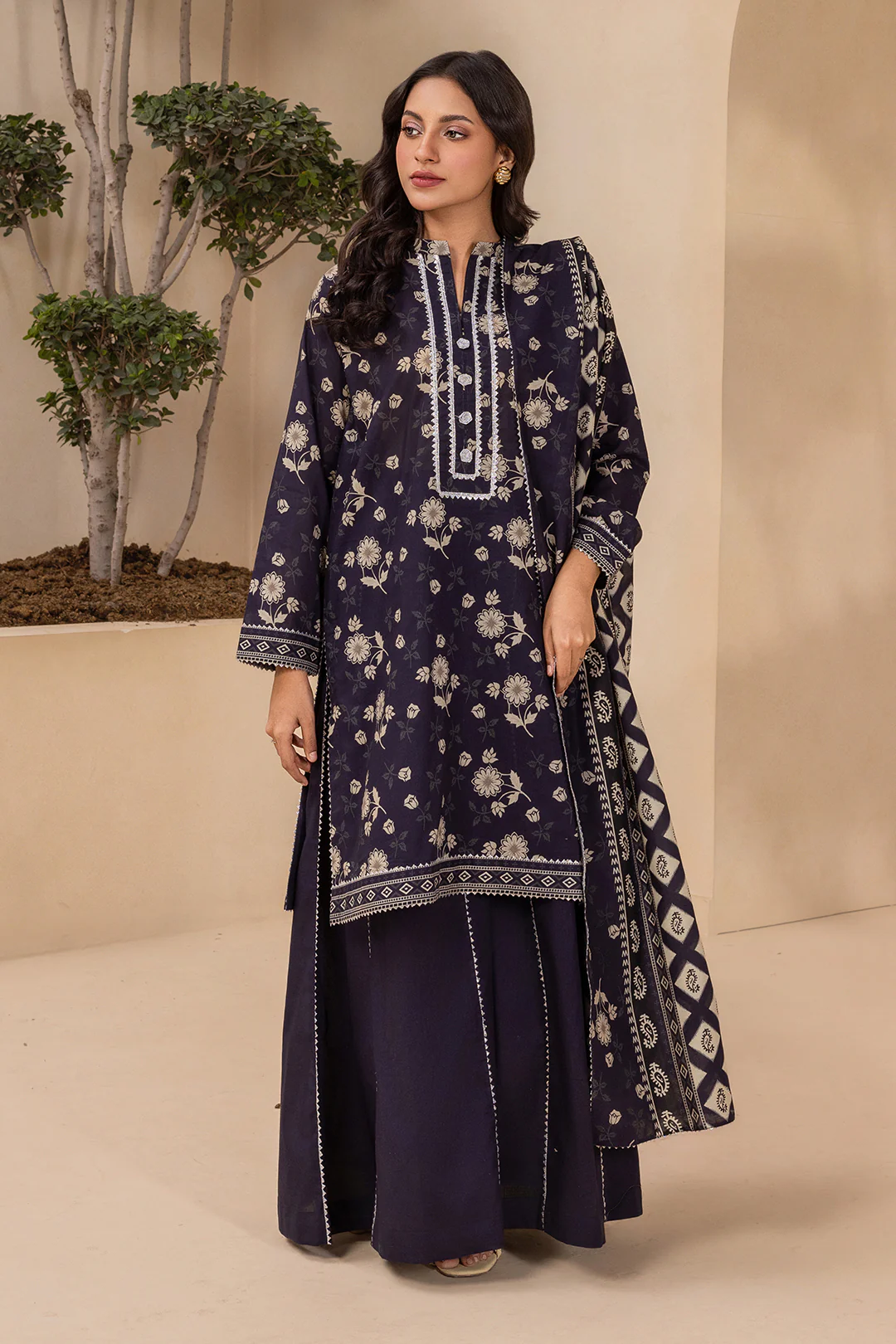 Shirt Shalwar Dupatta - 0538 - Image 2