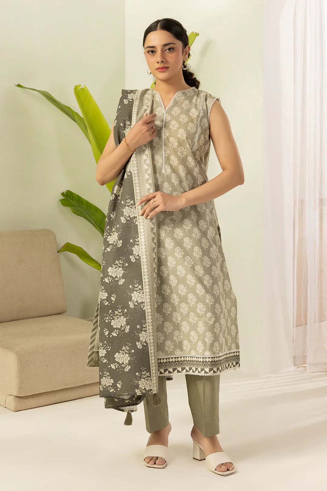 Shirt Shalwar Dupatta - 0549 - Image 2