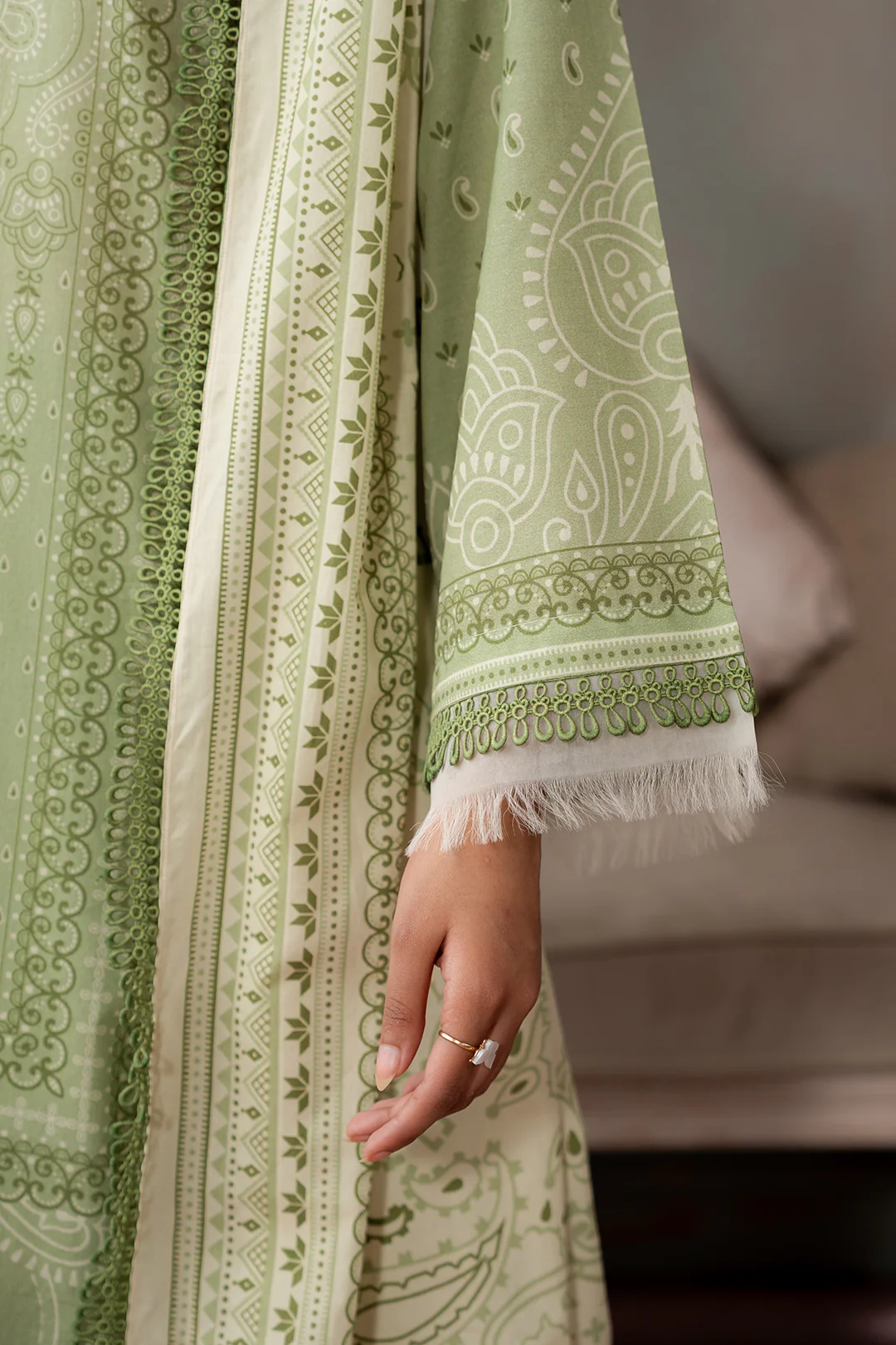 Shirt Shalwar Dupatta - 0555 - Image 4