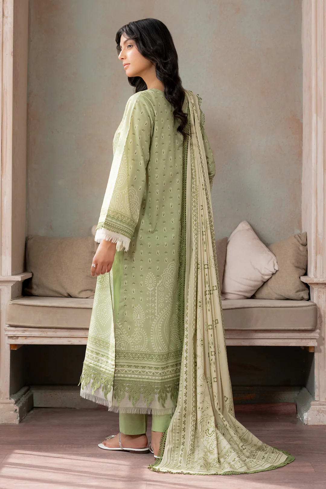 Shirt Shalwar Dupatta - 0555 - Image 7