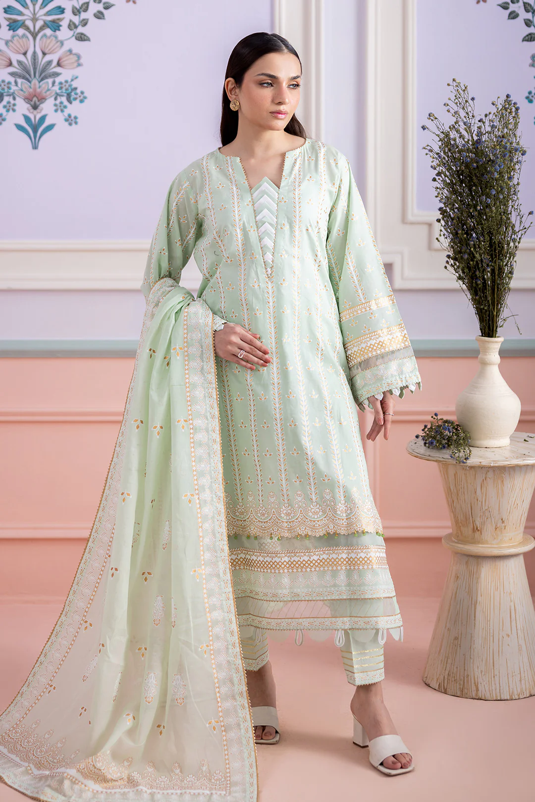 Shirt Shalwar Dupatta - 0558 - Image 4
