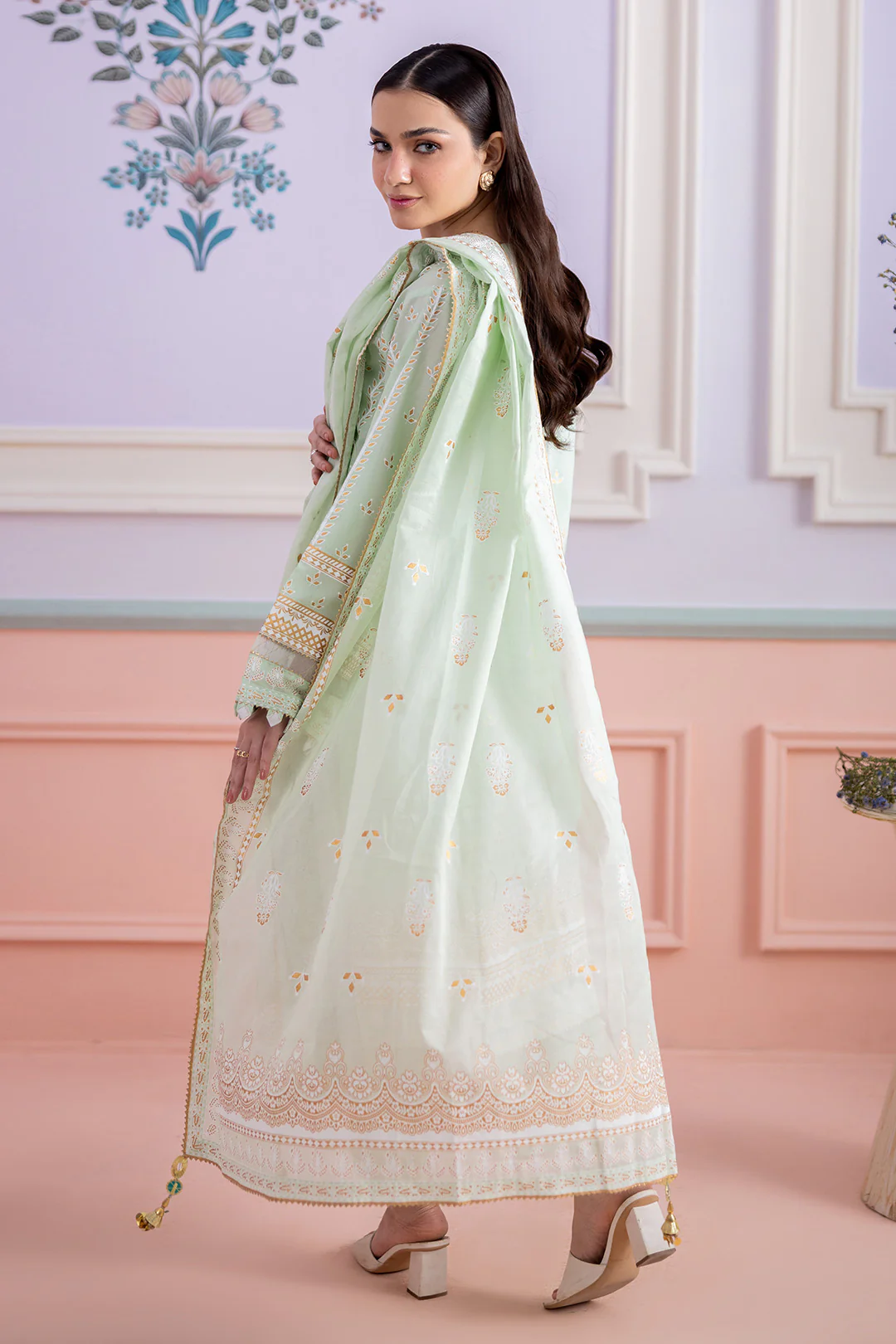 Shirt Shalwar Dupatta - 0558 - Image 7