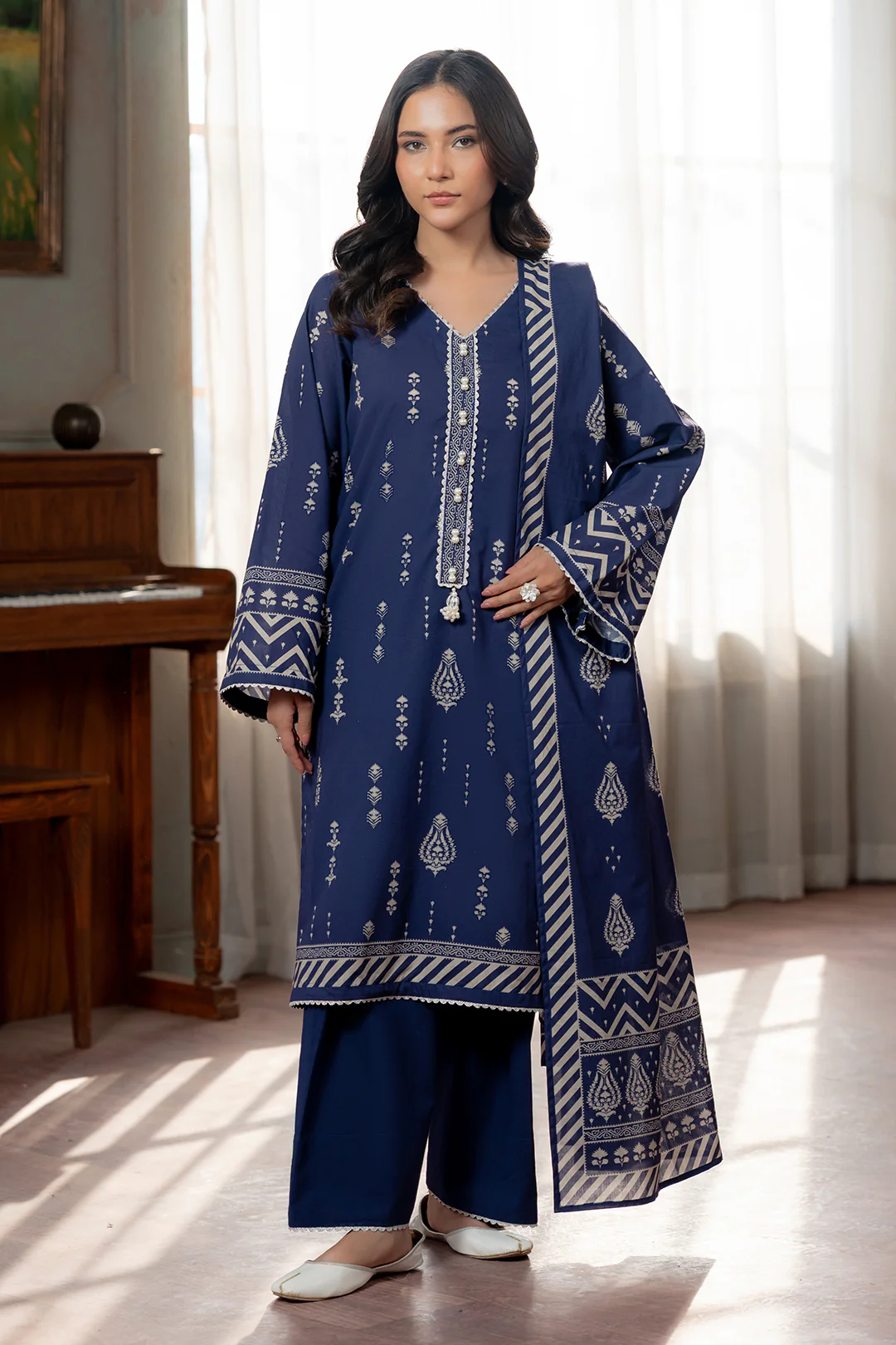 Shirt Shalwar Dupatta - 0559 - Image 2