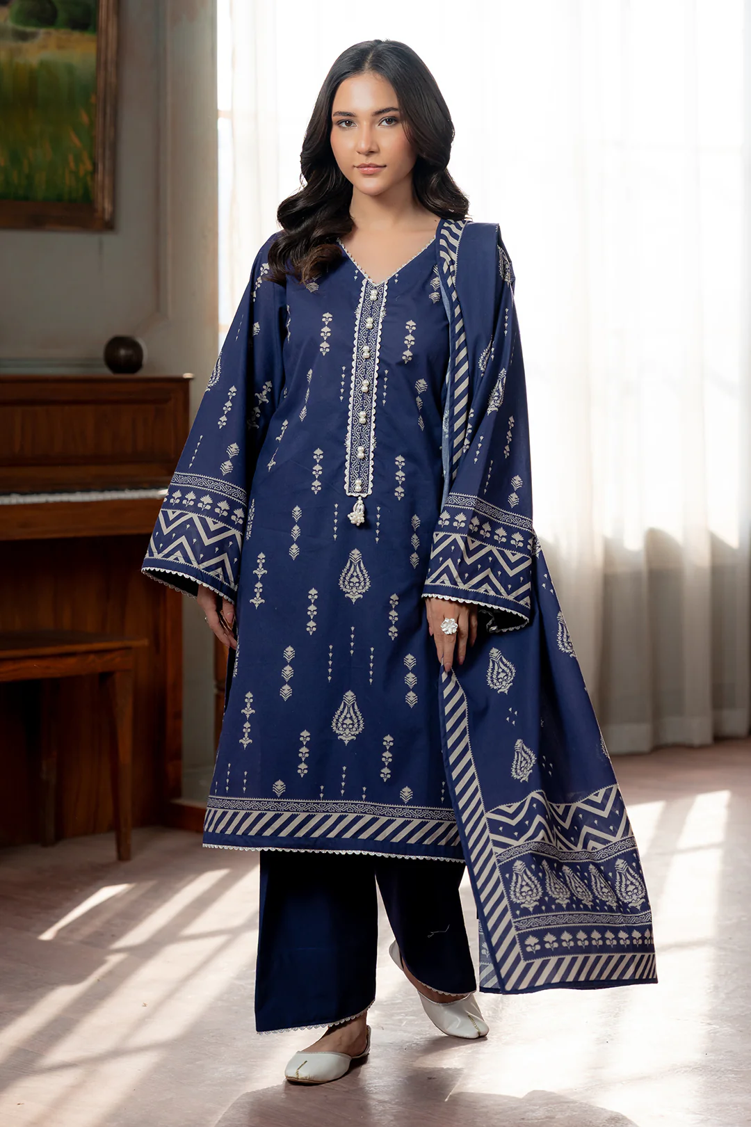 Shirt Shalwar Dupatta - 0559 - Image 3