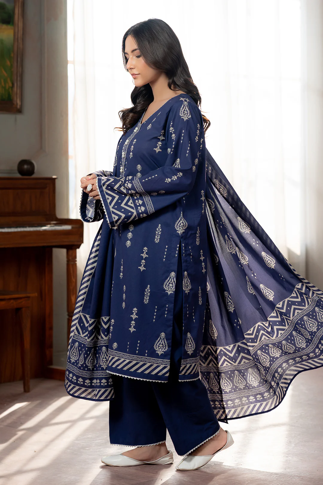 Shirt Shalwar Dupatta - 0559 - Image 6