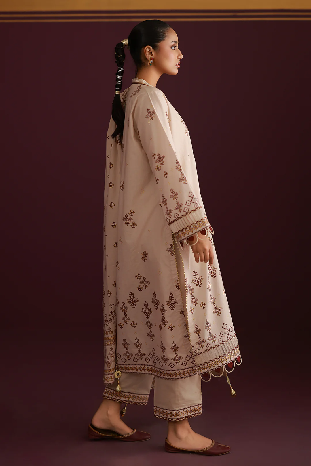 Shirt Shalwar Dupatta - 0562 - Image 6