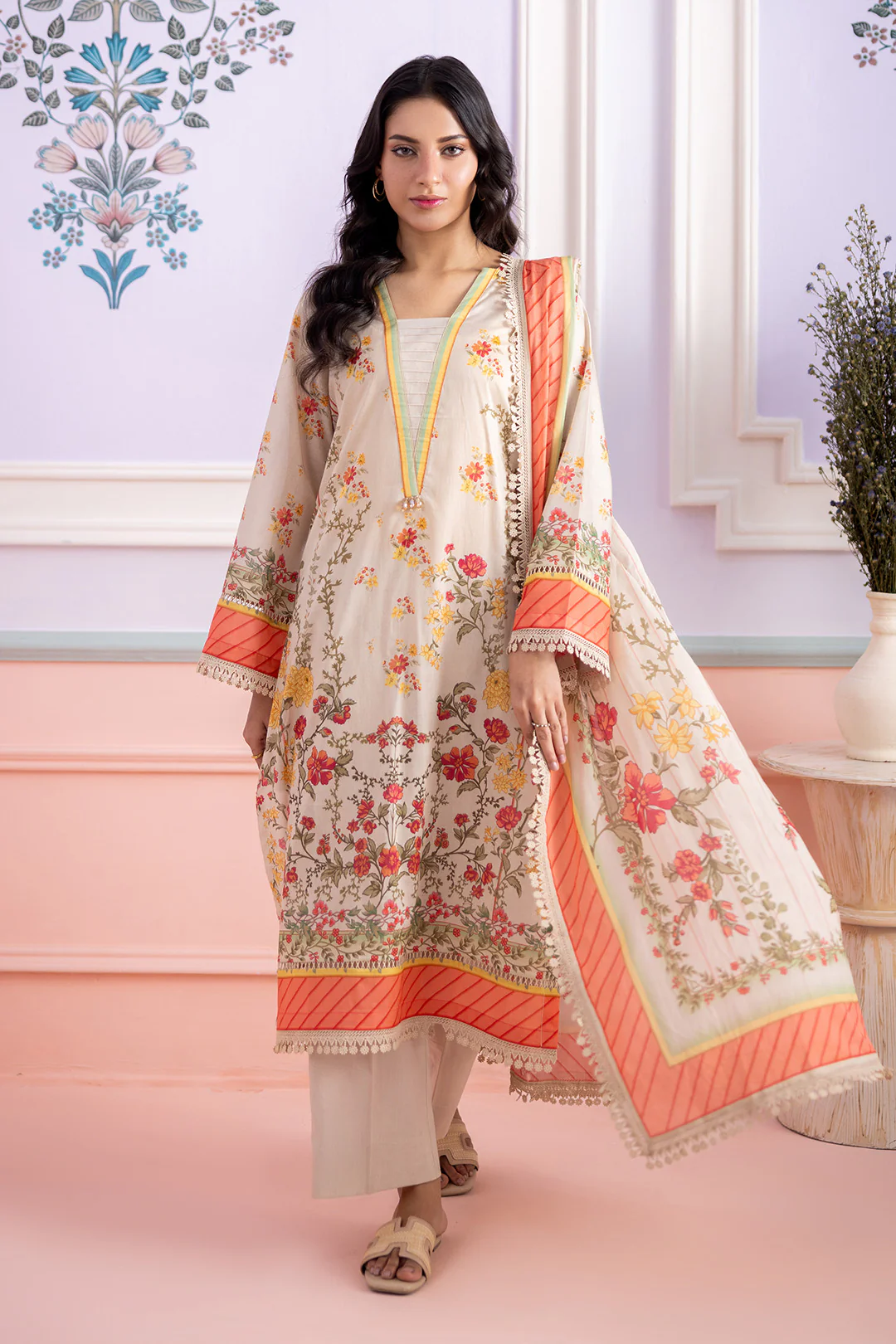 Shirt Shalwar Dupatta - 0563 - Image 2