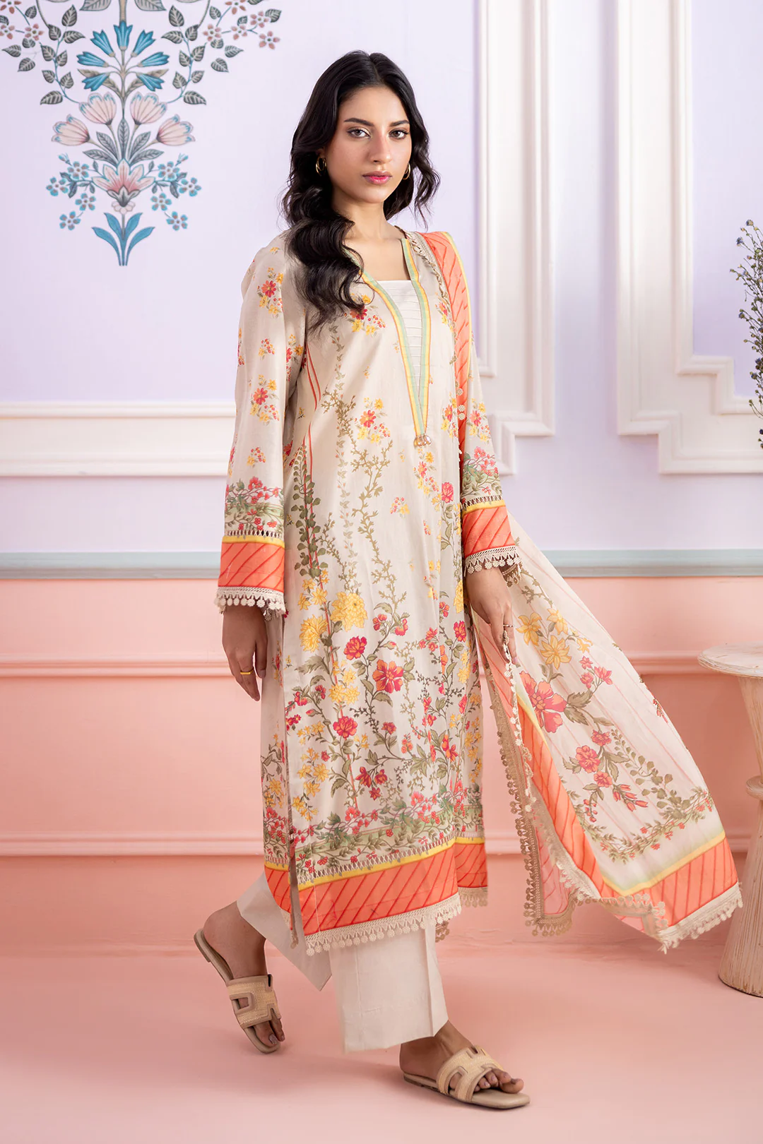 Shirt Shalwar Dupatta - 0563 - Image 3