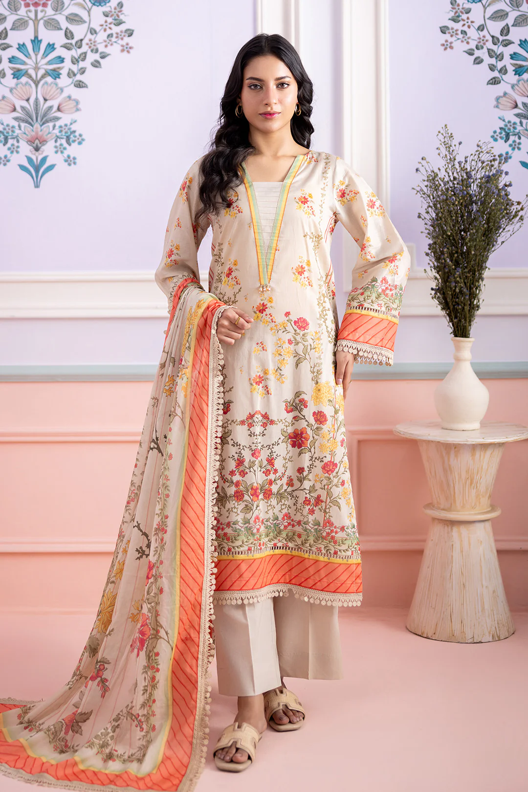 Shirt Shalwar Dupatta - 0563 - Image 4