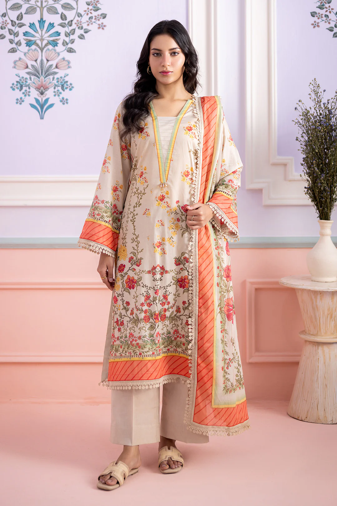 Shirt Shalwar Dupatta - 0563 - Image 5