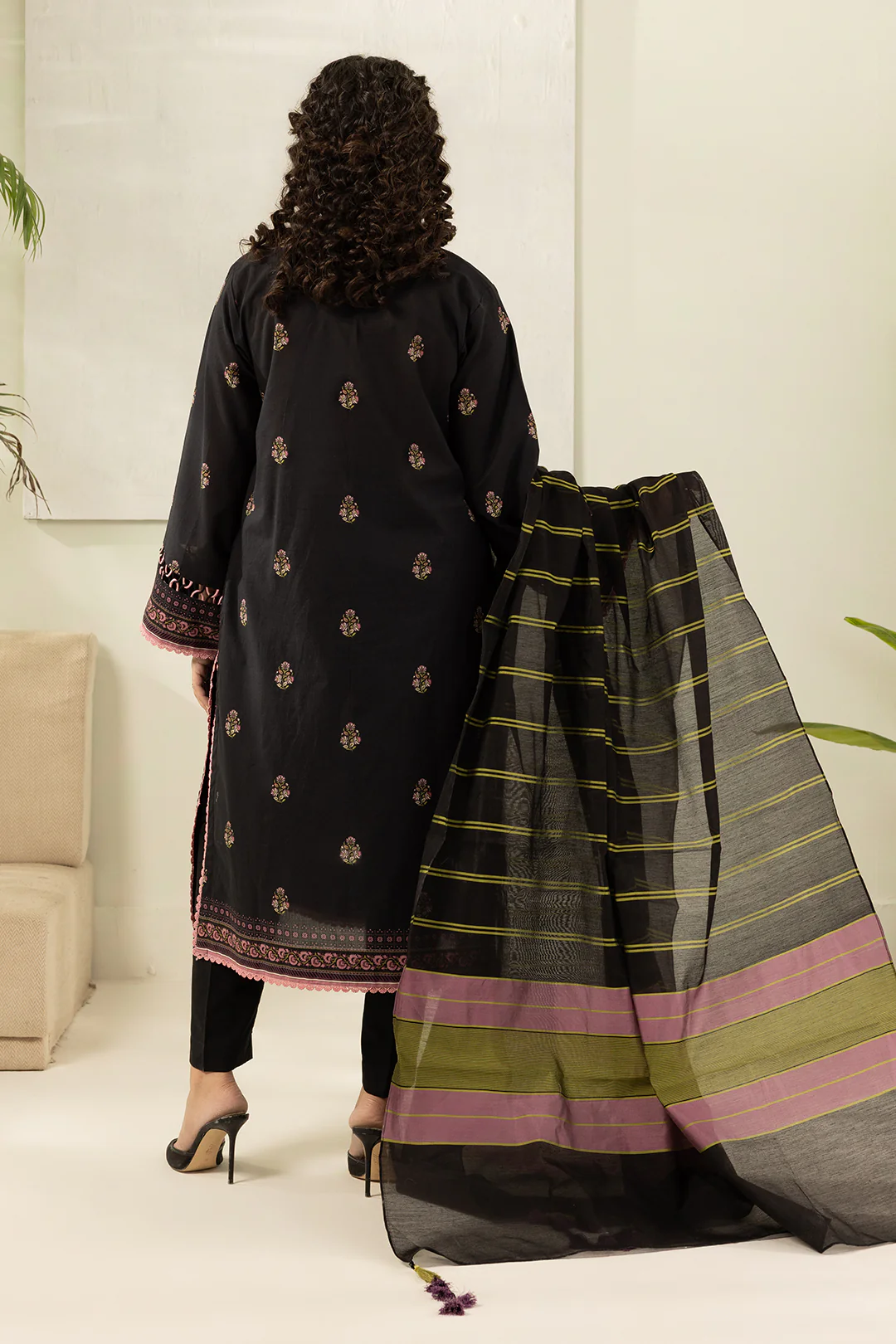 Shirt Shalwar Dupatta - 0566 - Image 10