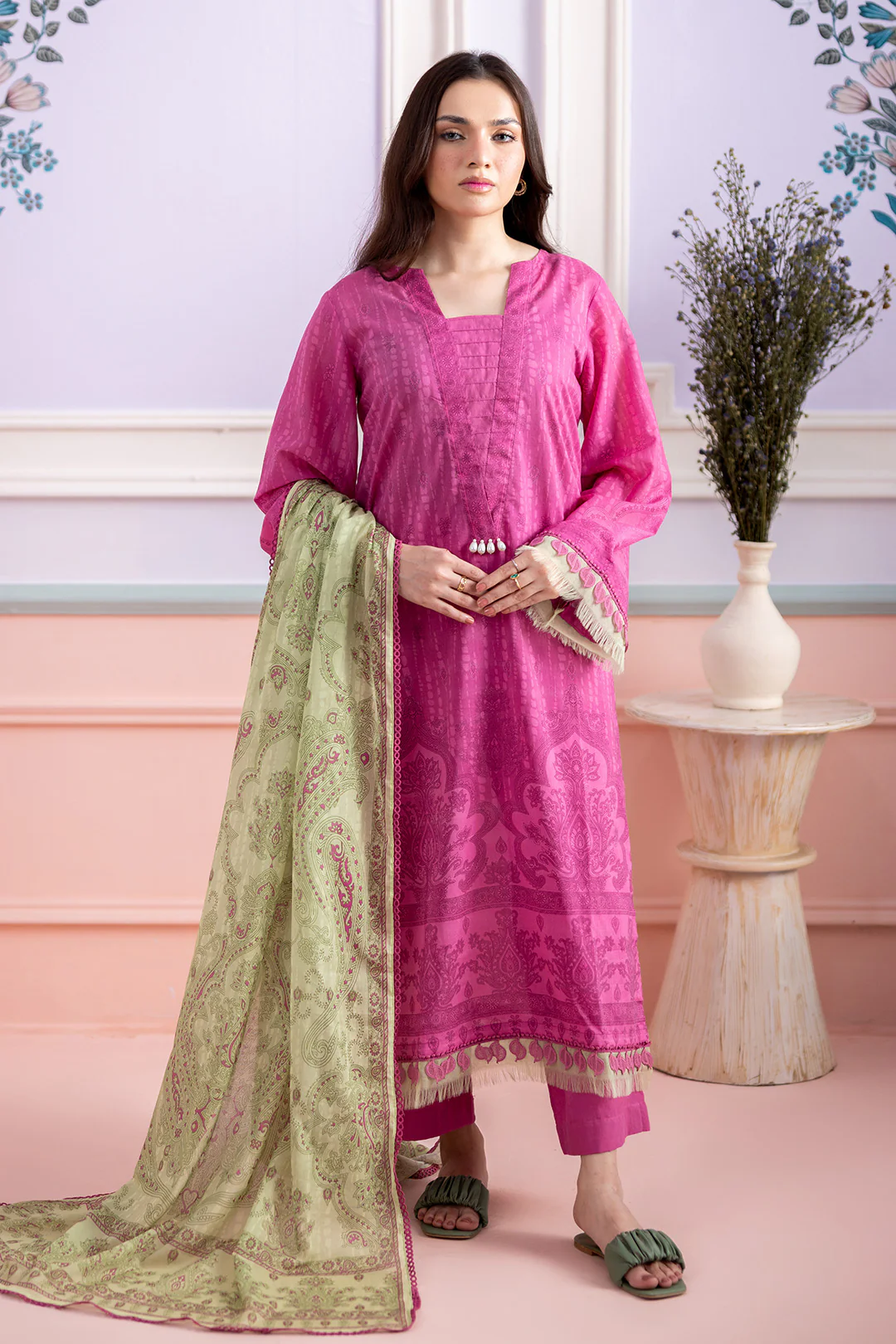 Shirt Shalwar Dupatta - 0607 - Image 8
