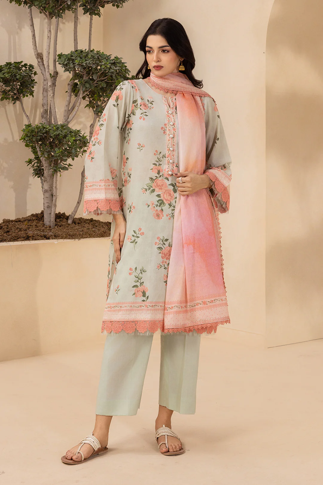 Shirt Shalwar Dupatta - 0609 - Image 4