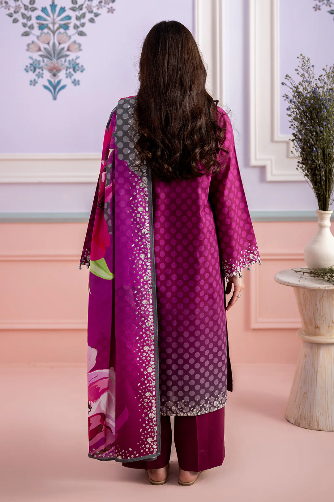 Shirt Shalwar Dupatta - 0615 - Image 7