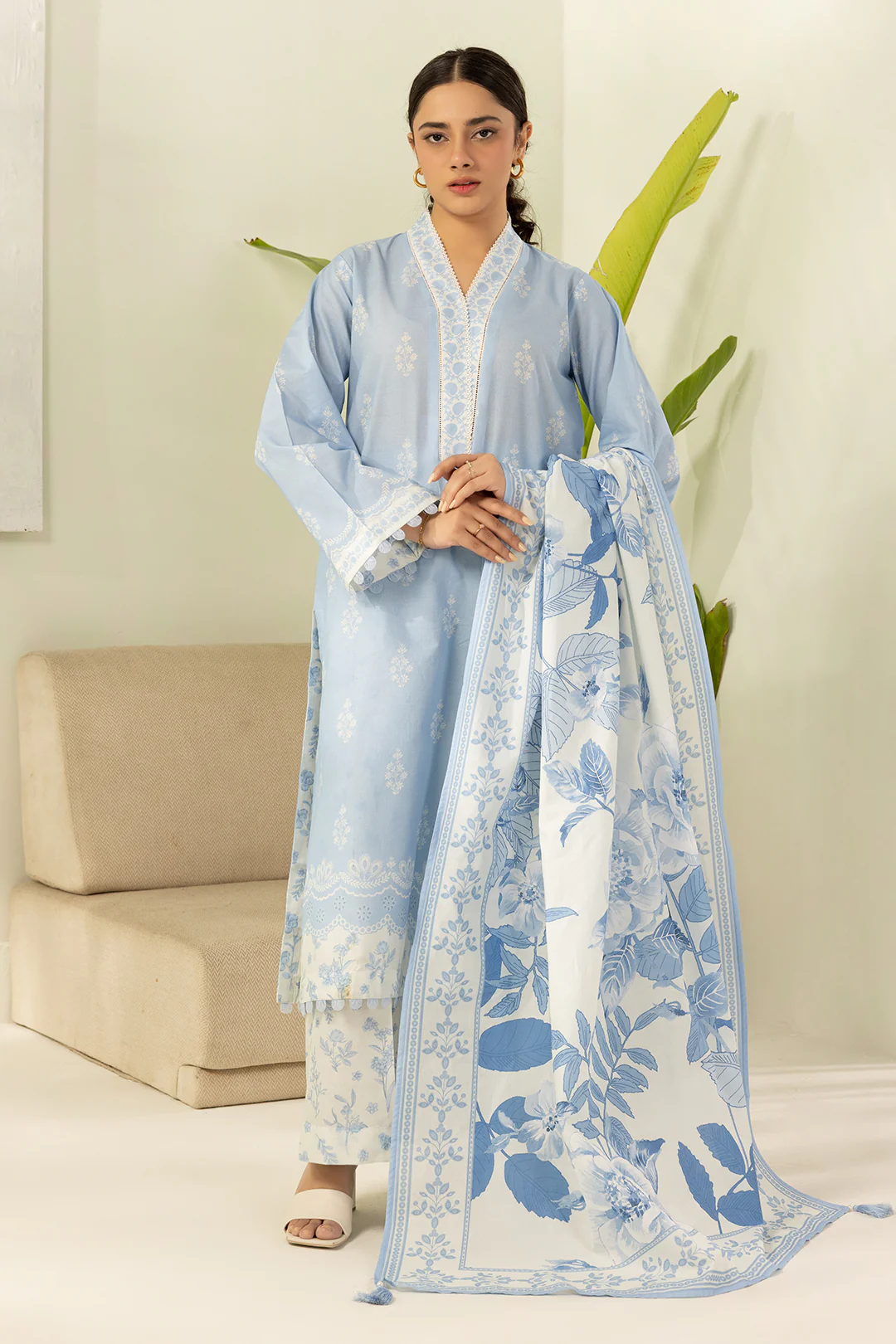 Shirt Shalwar Dupatta - 0631 - Image 3