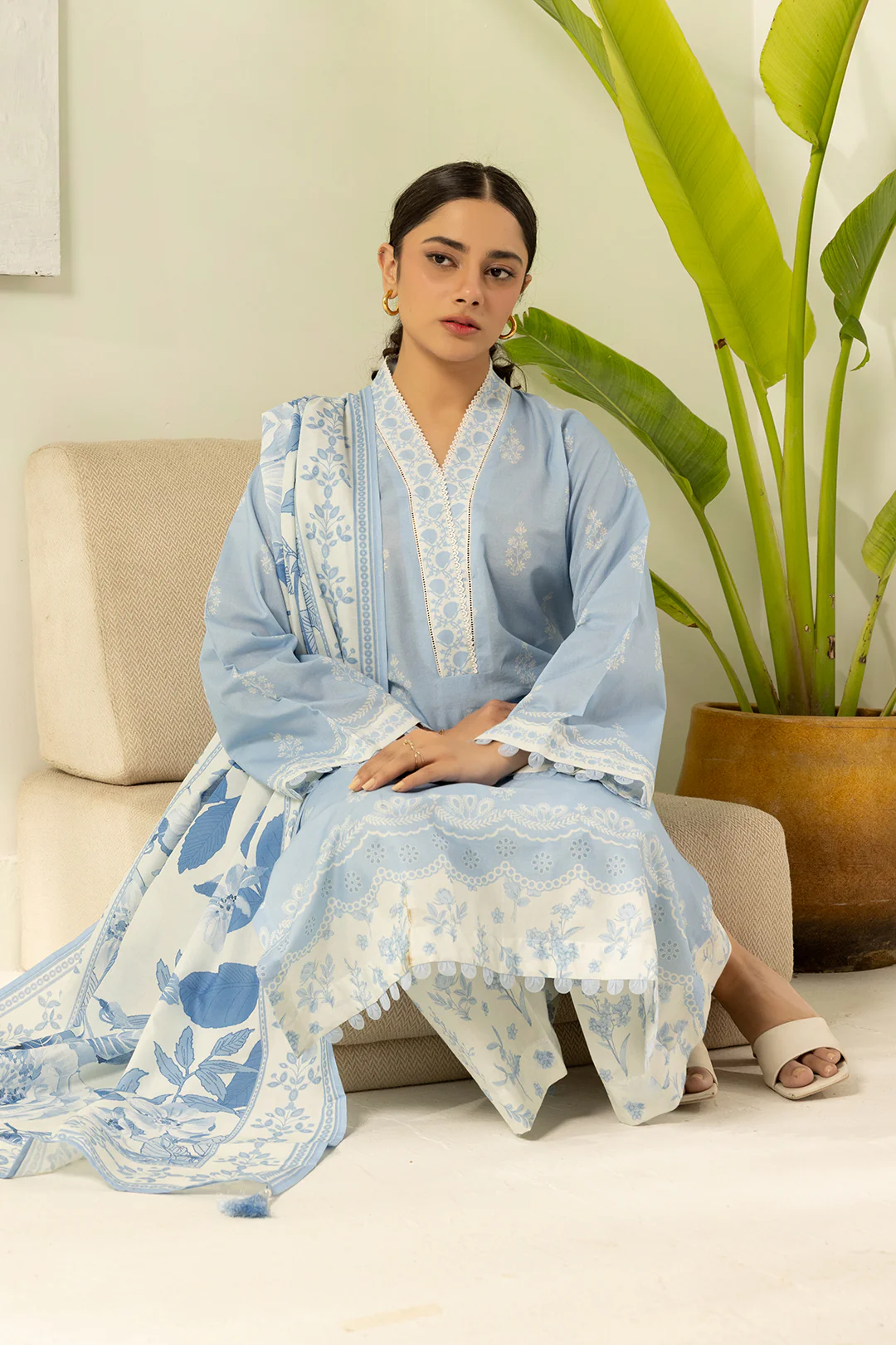 Shirt Shalwar Dupatta - 0631 - Image 4