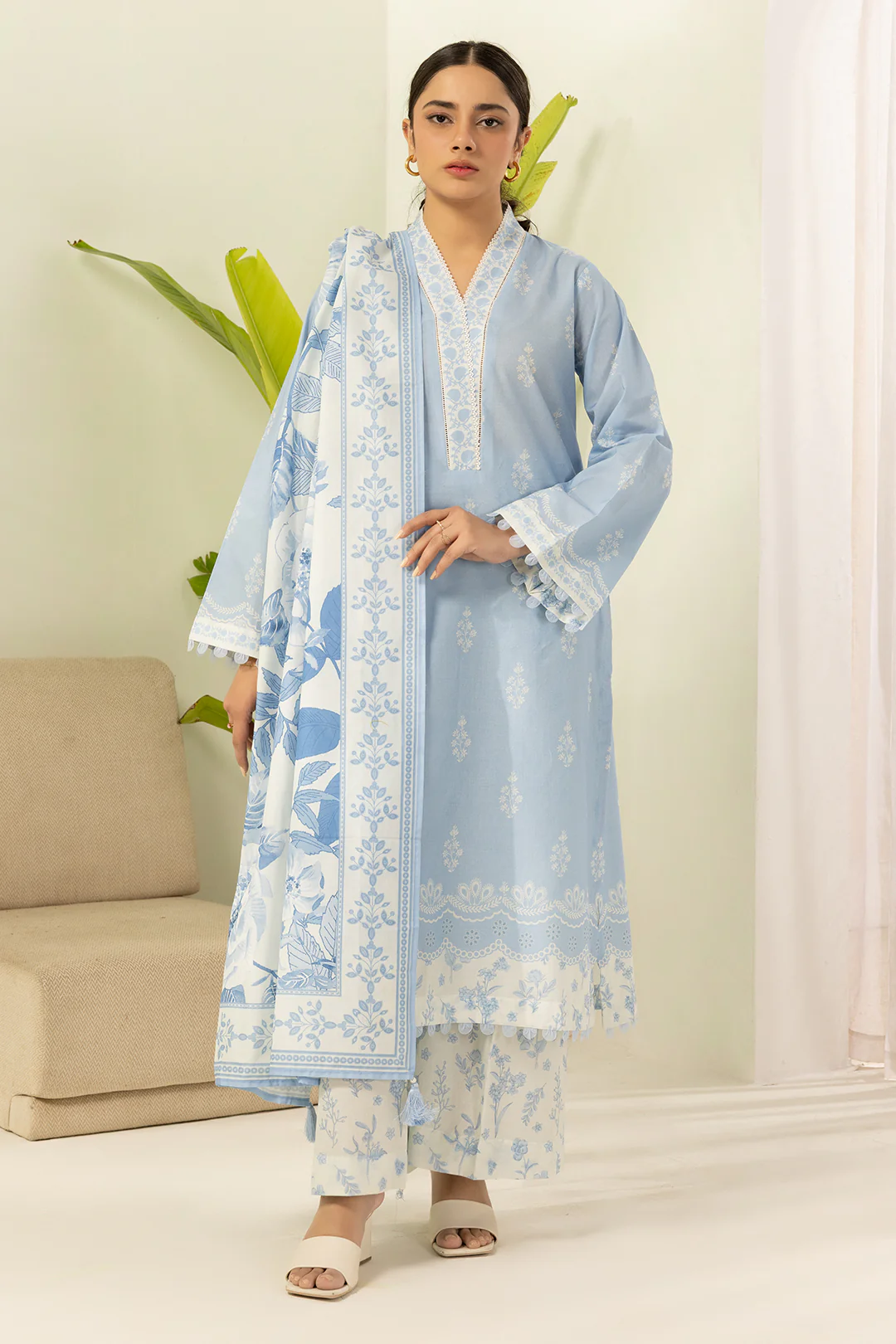 Shirt Shalwar Dupatta - 0631 - Image 5