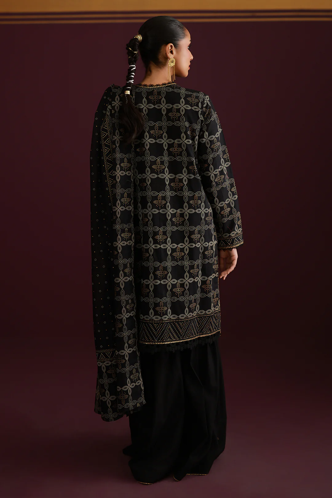 Shirt Shalwar Dupatta - 0632 - Image 7