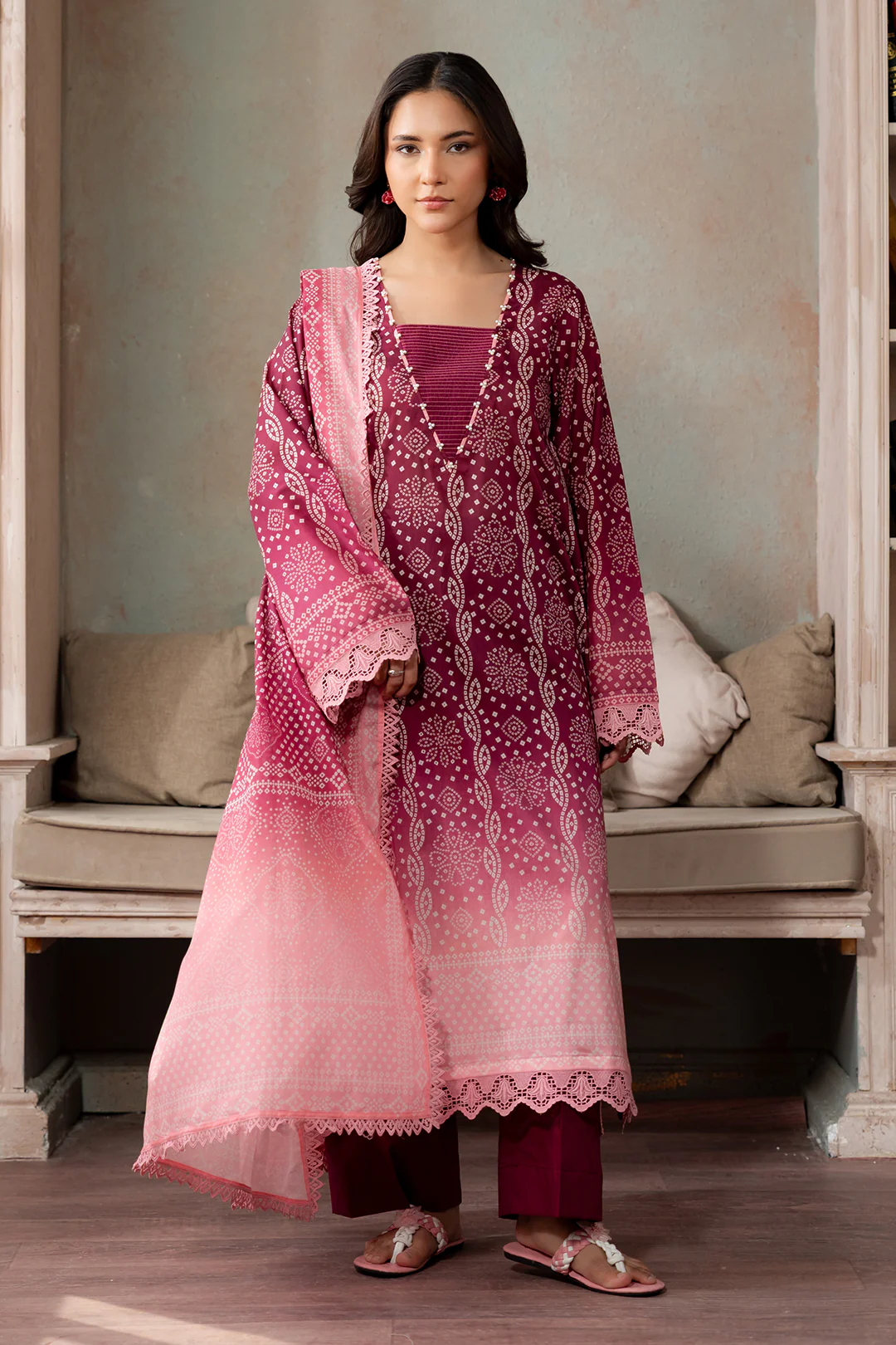 Shirt Shalwar Dupatta - 0635 - Image 2