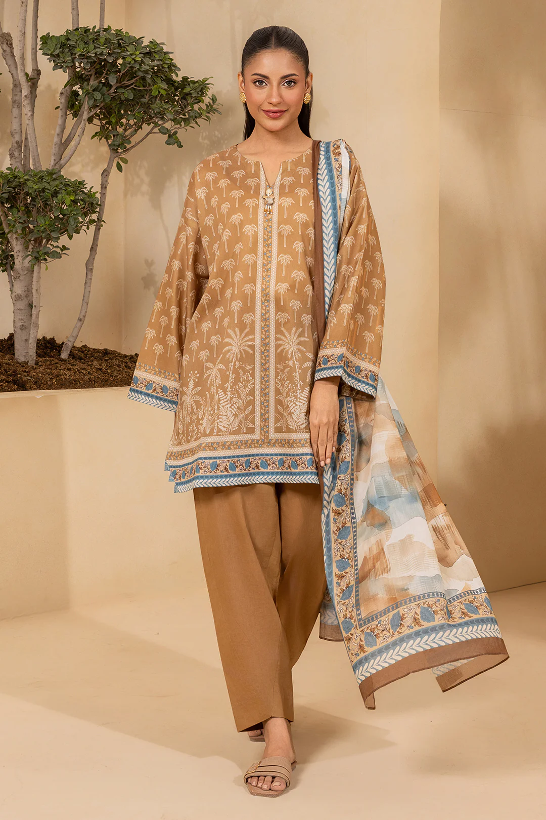 Shirt Shalwar Dupatta - 0675 - Image 2