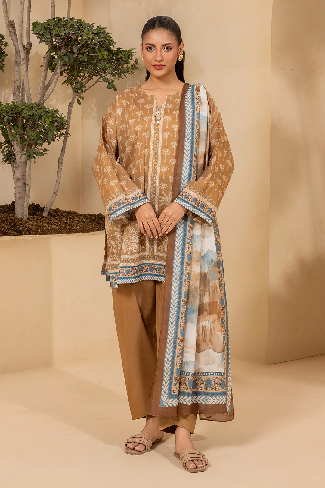 Shirt Shalwar Dupatta - 0675 - Image 5