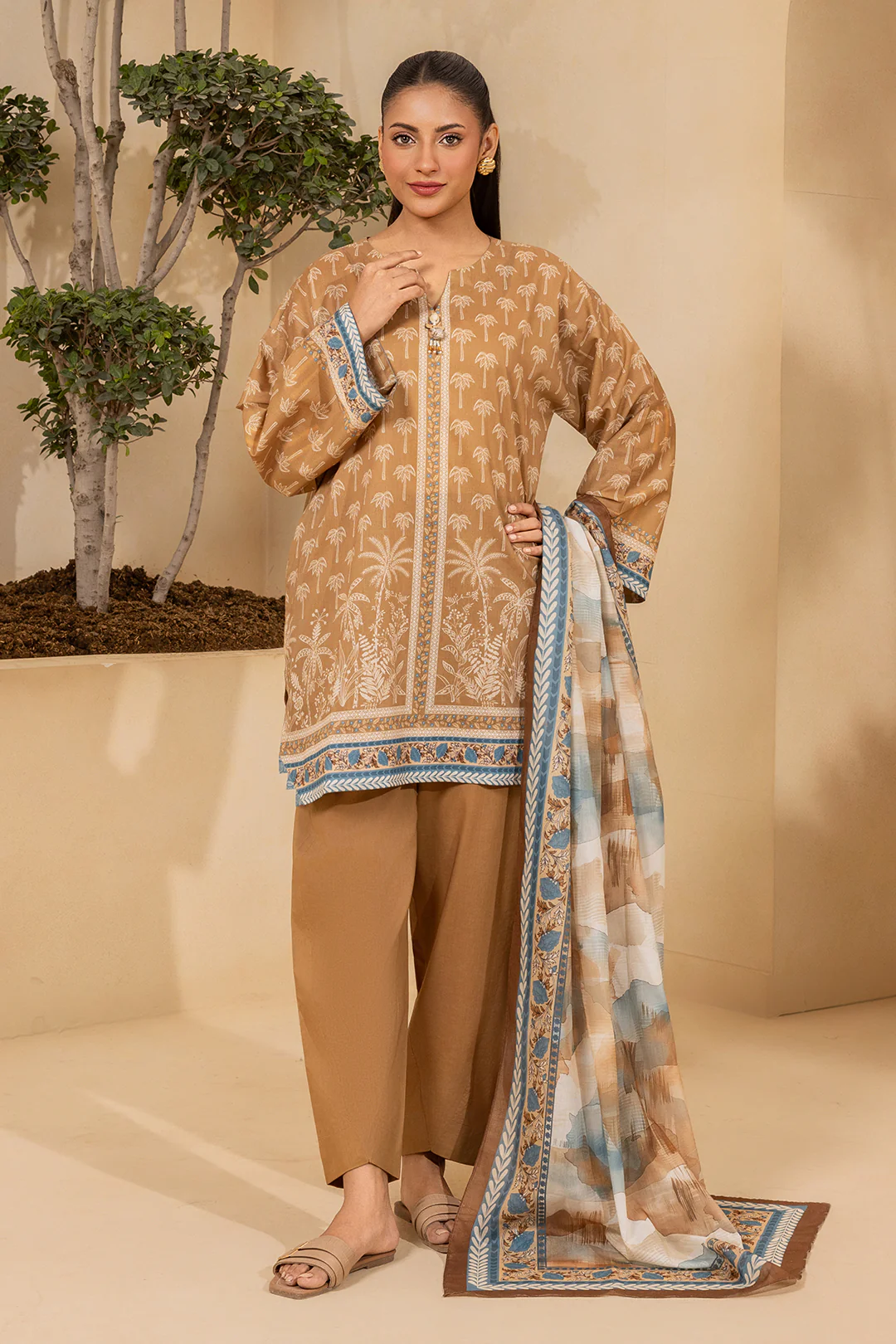 Shirt Shalwar Dupatta - 0675 - Image 6