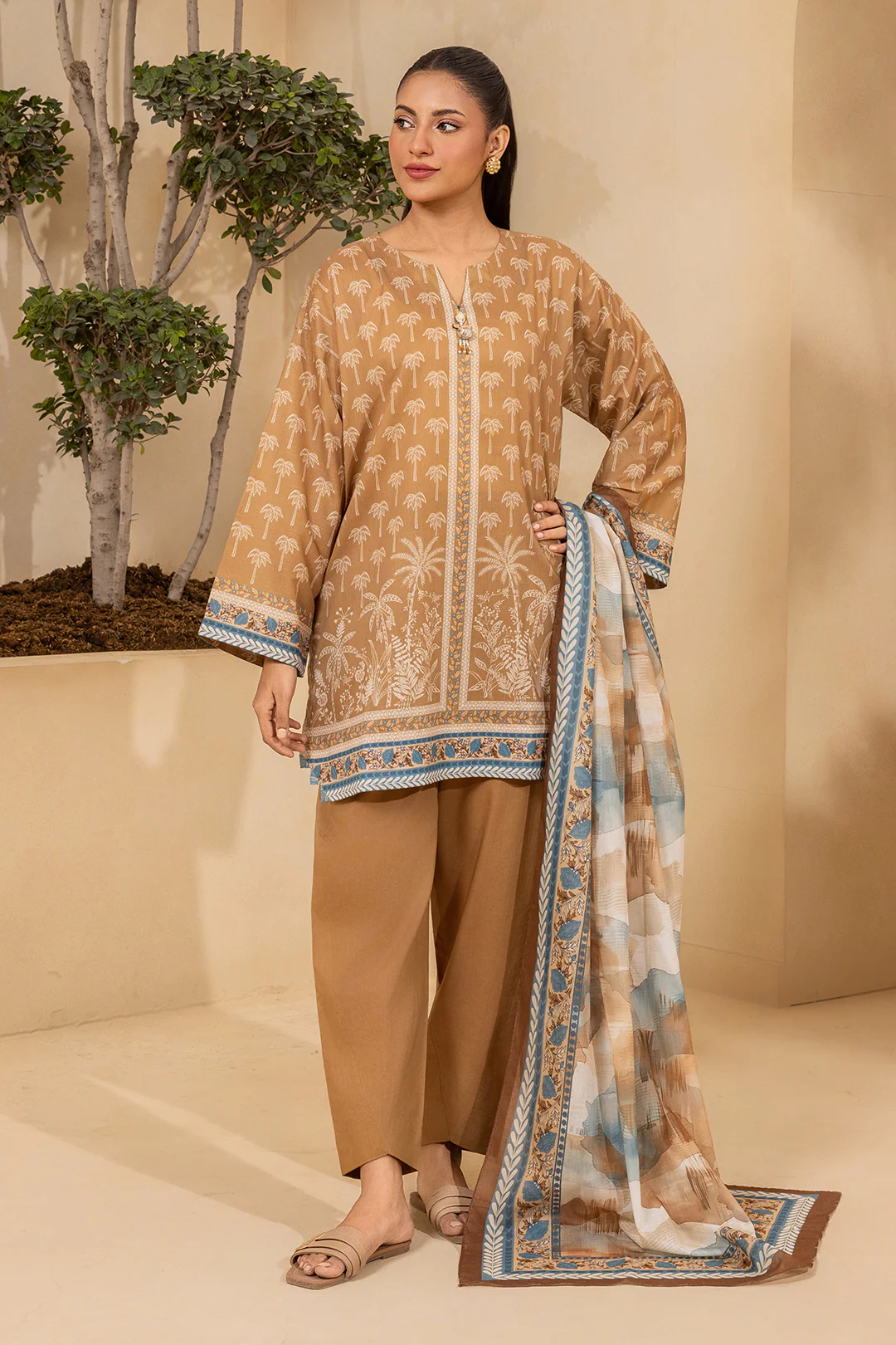 Shirt Shalwar Dupatta - 0675 - Image 7