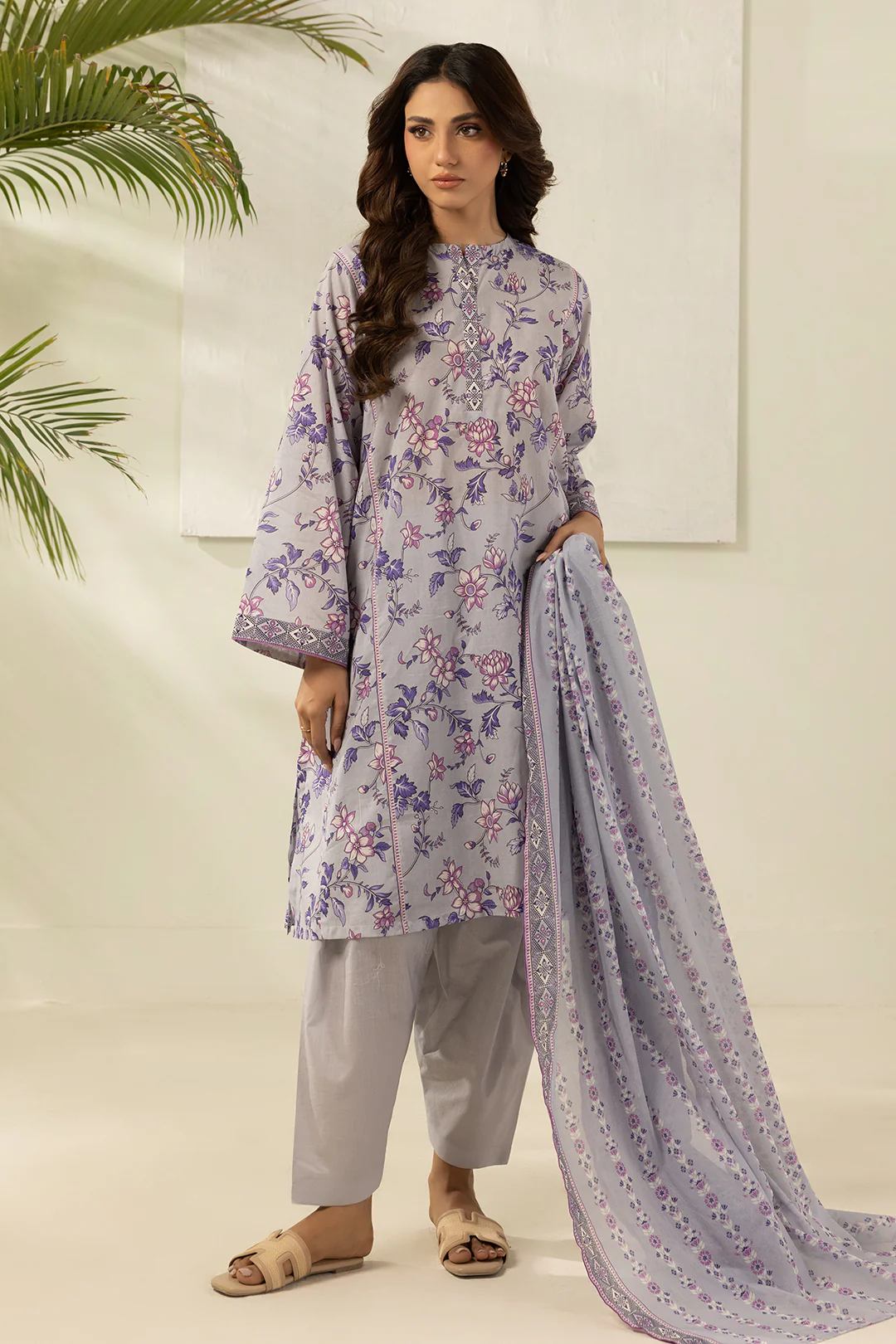 Shirt Shalwar Dupatta - 0676 - Image 3