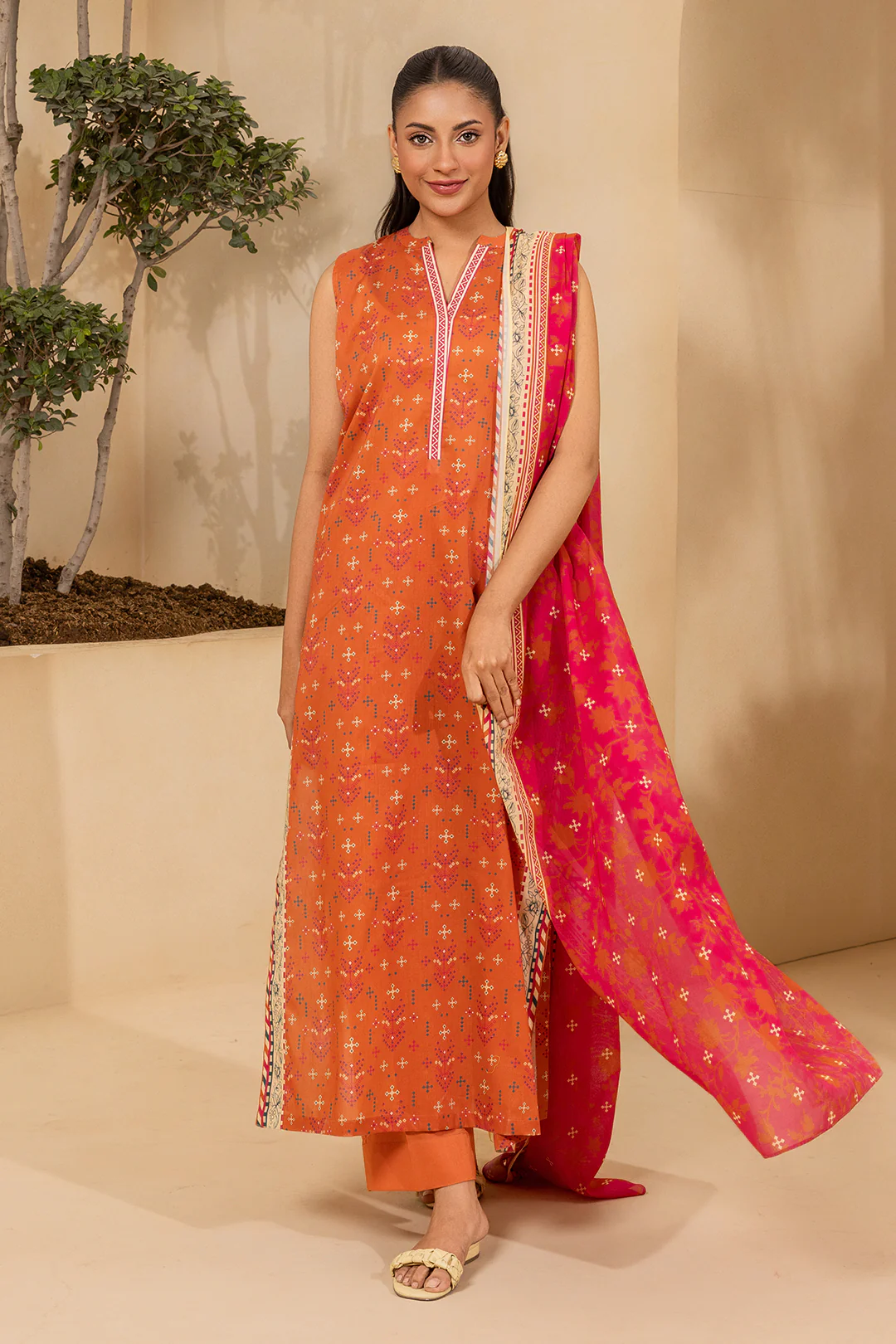 Shirt Shalwar Dupatta - 0677 - Image 2