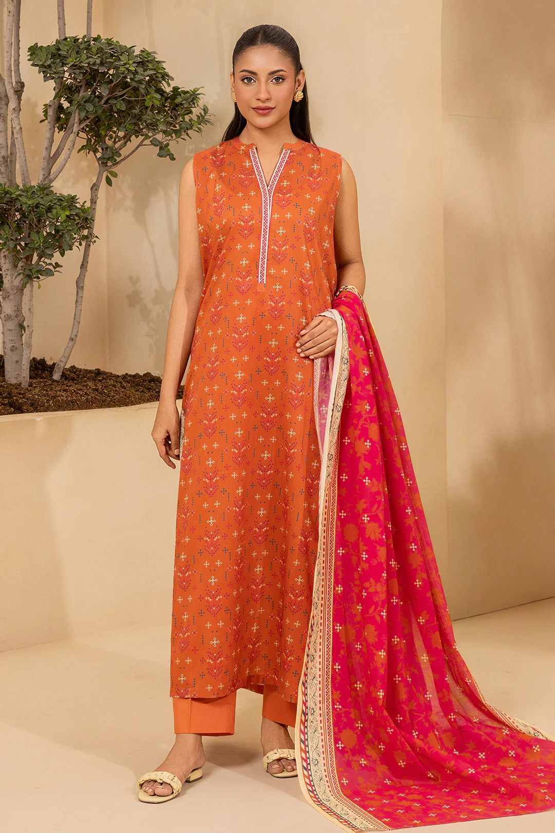 Shirt Shalwar Dupatta - 0677 - Image 3
