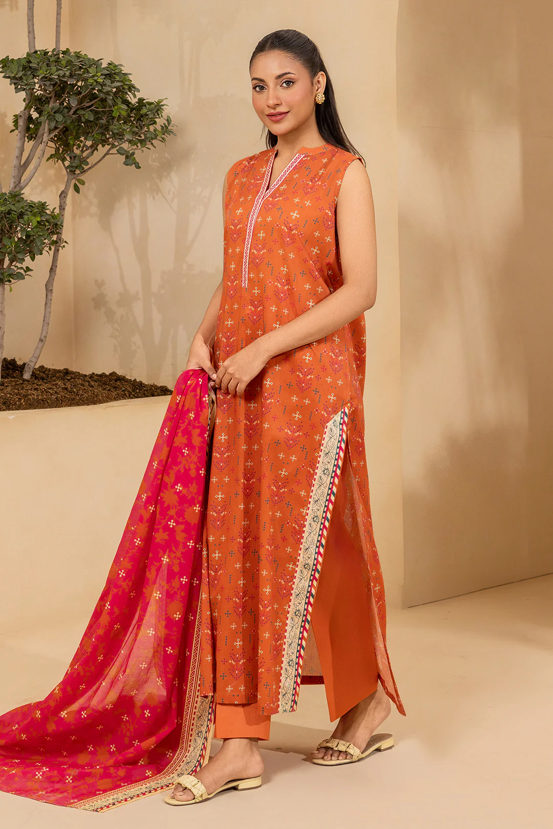 Shirt Shalwar Dupatta - 0677 - Image 4