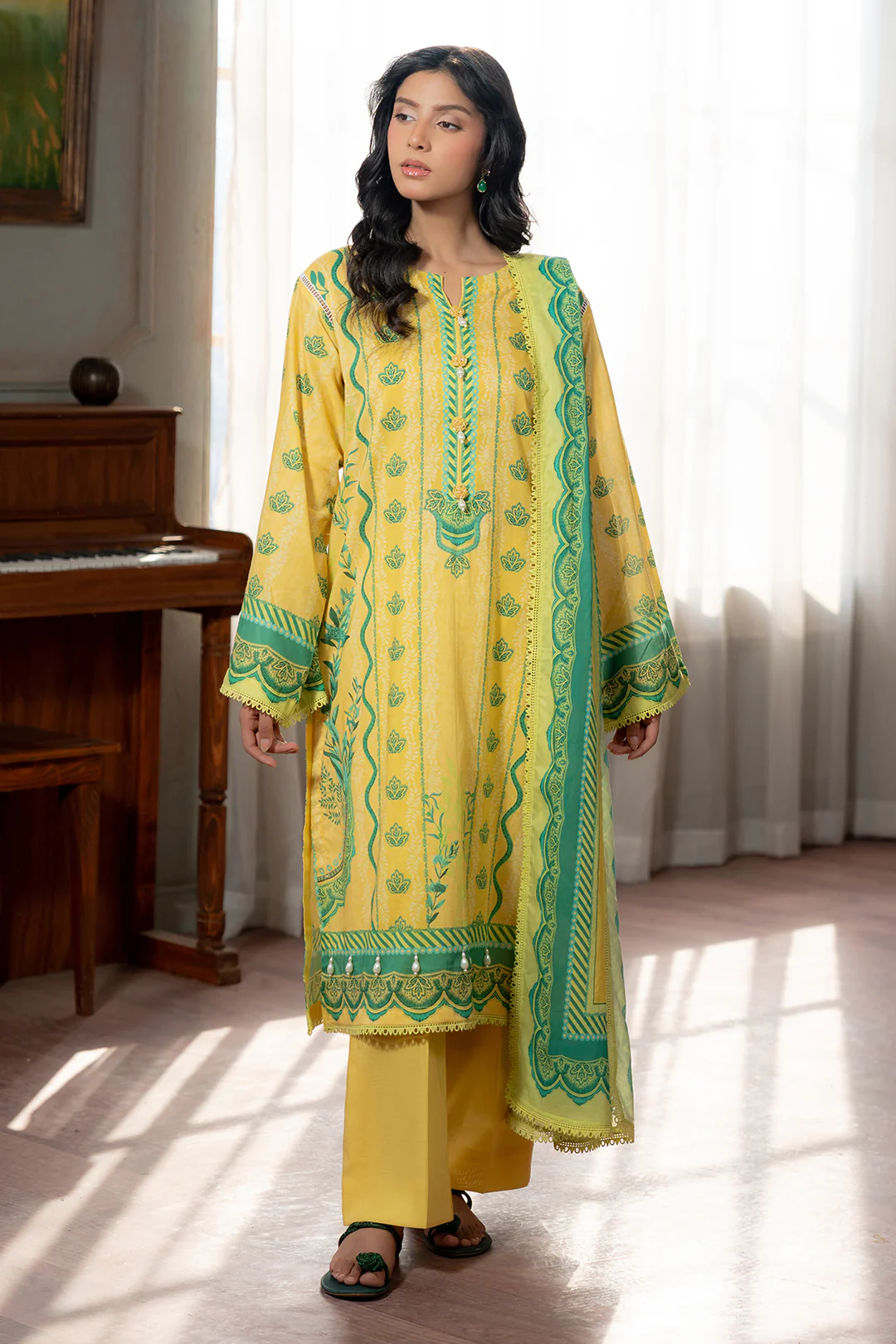 Shirt Shalwar Dupatta - 0680 - Image 3