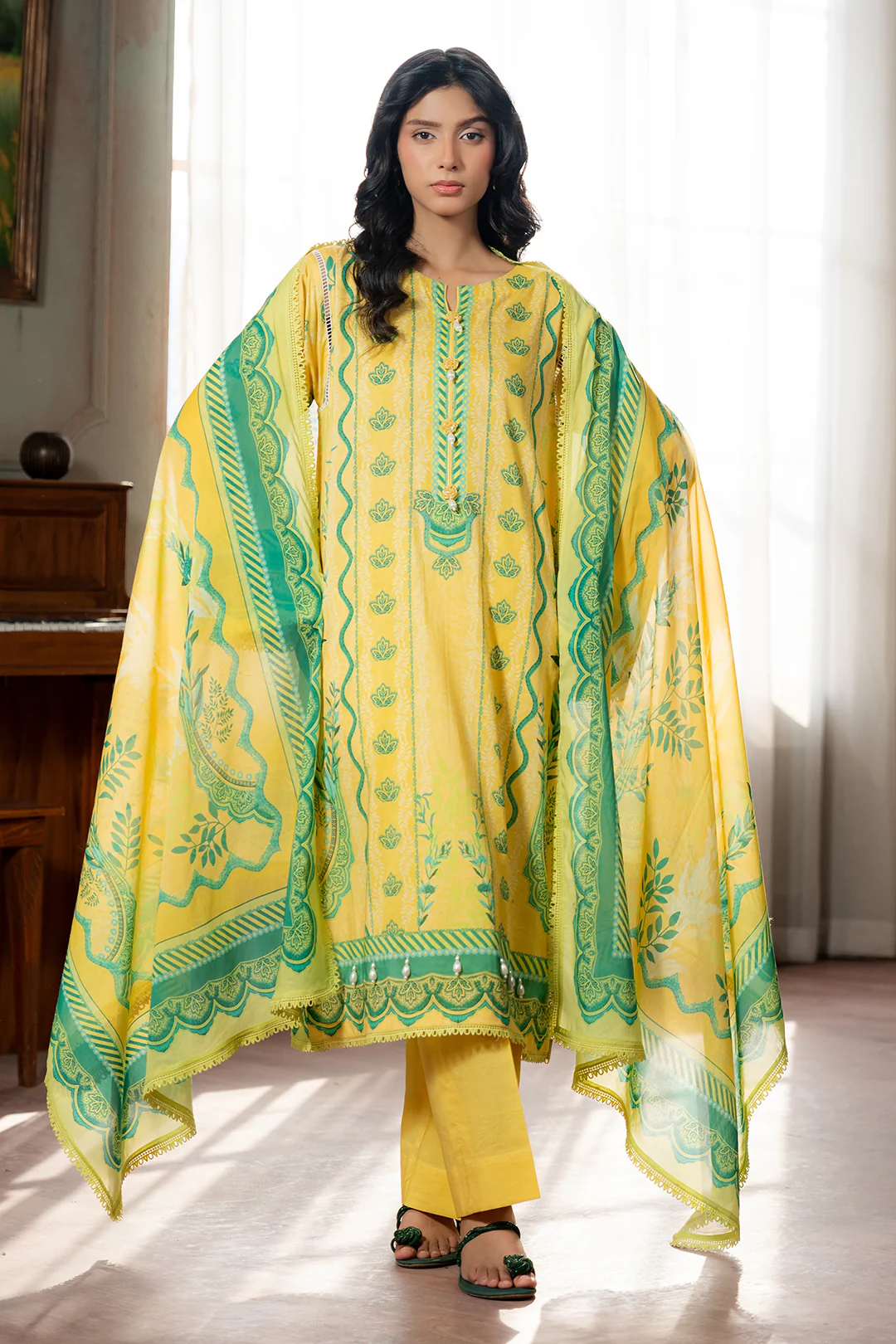 Shirt Shalwar Dupatta - 0680 - Image 7