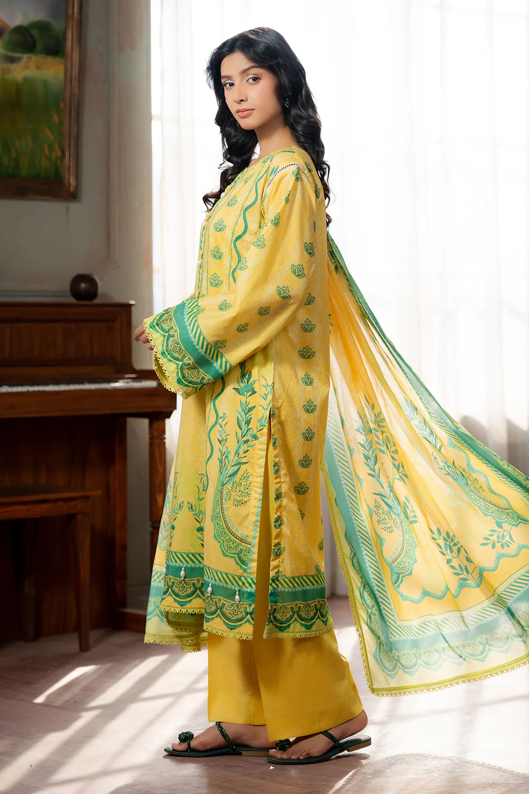 Shirt Shalwar Dupatta - 0680 - Image 8
