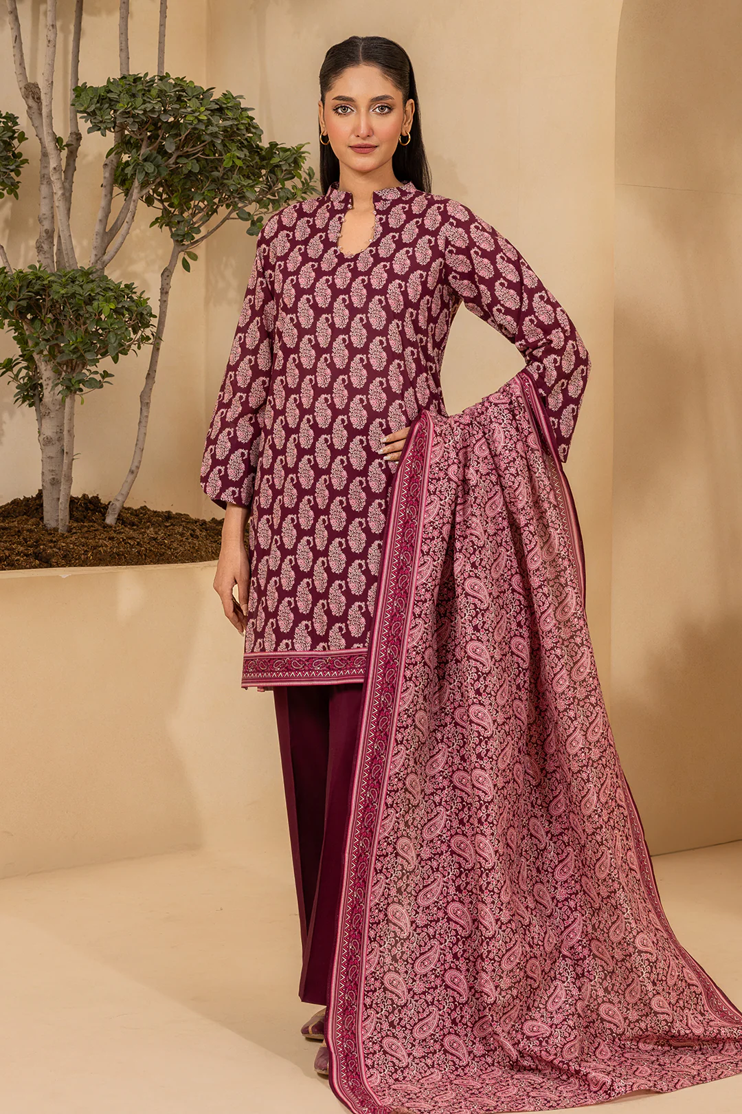 Shirt Shalwar Dupatta - 0681 - Image 2