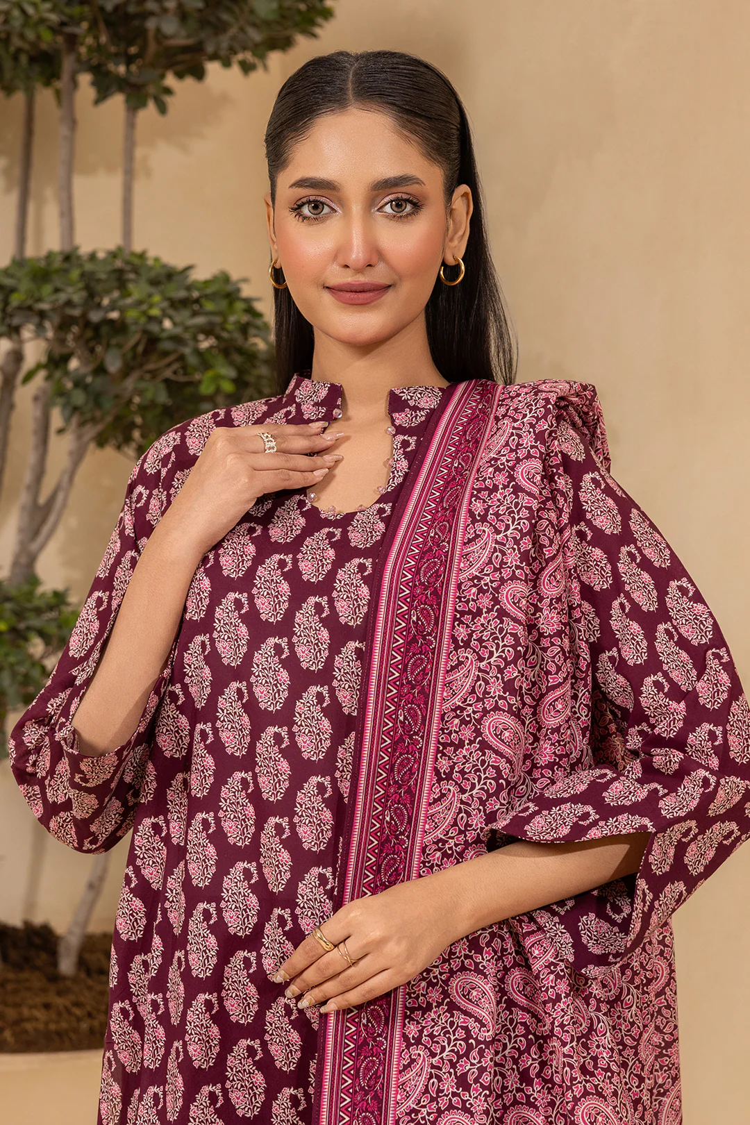 Shirt Shalwar Dupatta - 0681 - Image 3