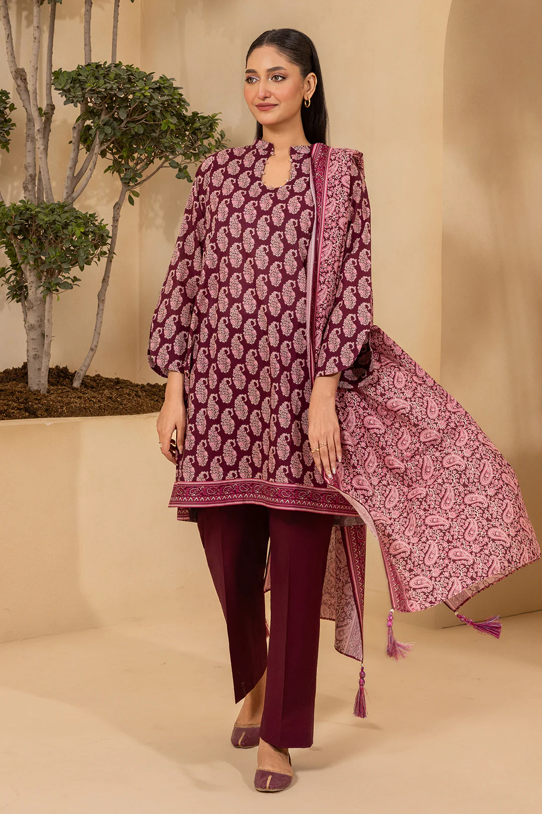 Shirt Shalwar Dupatta - 0681 - Image 4